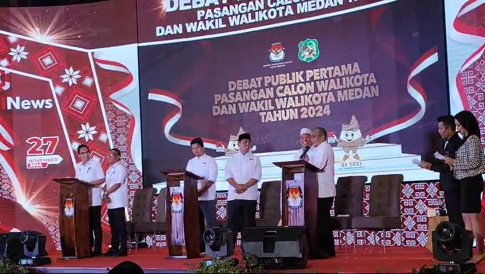 Debat Pilwalkot Medan 2024: Hidayatullah Usung Program 1 Rumah 1 Sarjana untuk SDM Unggul
